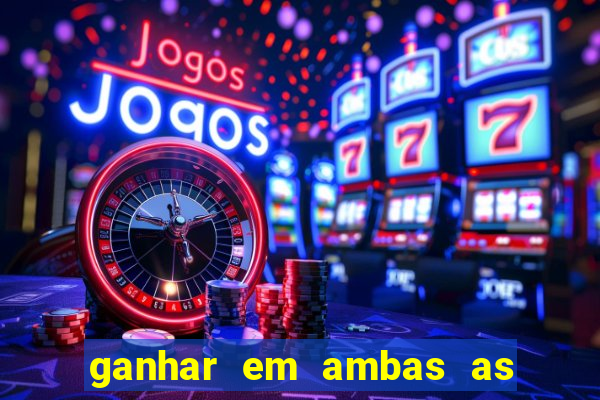 ganhar em ambas as partes do jogo